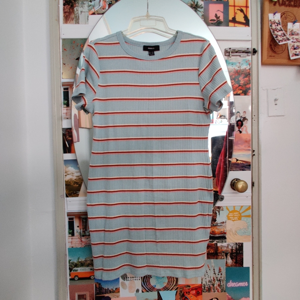 Forever 21 Ribbed striped dress